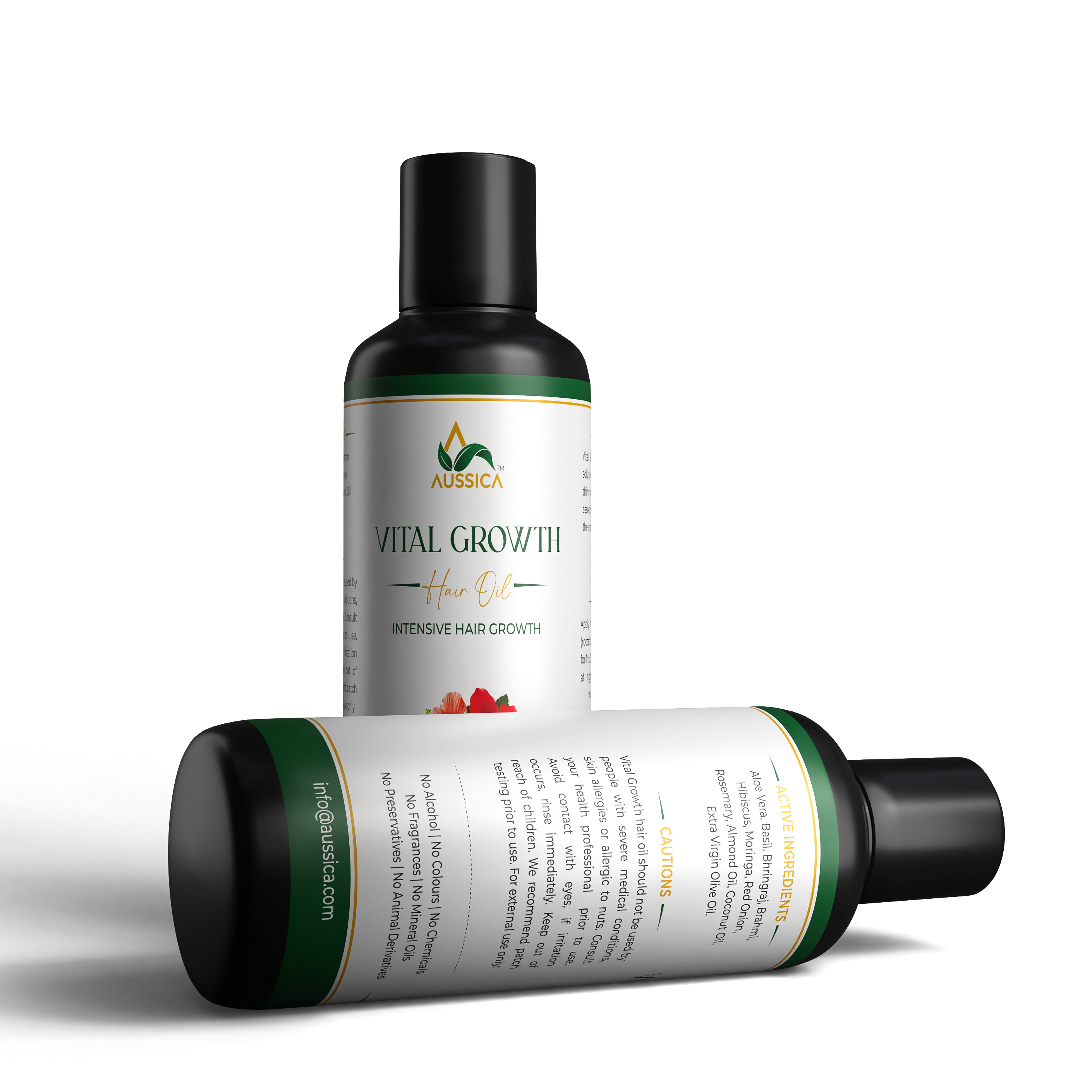 Vital Growth Hair Oil – Intensifies Hair Growth - 100% Natural